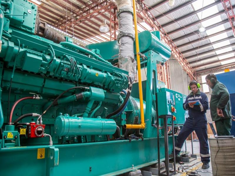 Entró en funcionamiento el nuevo generador de la usina eléctrica de Tolhuin