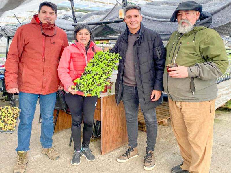 Comenz la entrega de plantines de verduras a productores de Ro Grande 