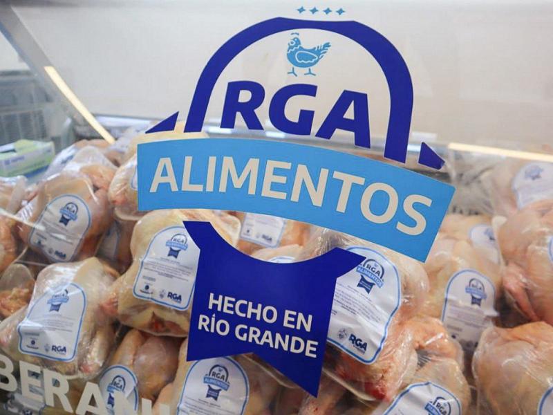 Los pollos frescos de RGA Alimentos llegan a Ushuaia 