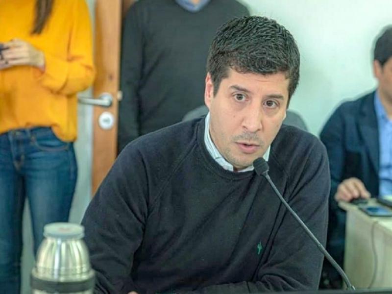 Garramuo ya figura en la web como Diputado de Tierra del Fuego