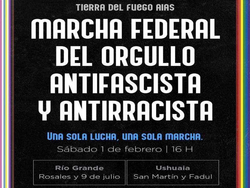 Ro Grande se suma a la Marcha Federal del Orgullo Antifascista y Antirracista