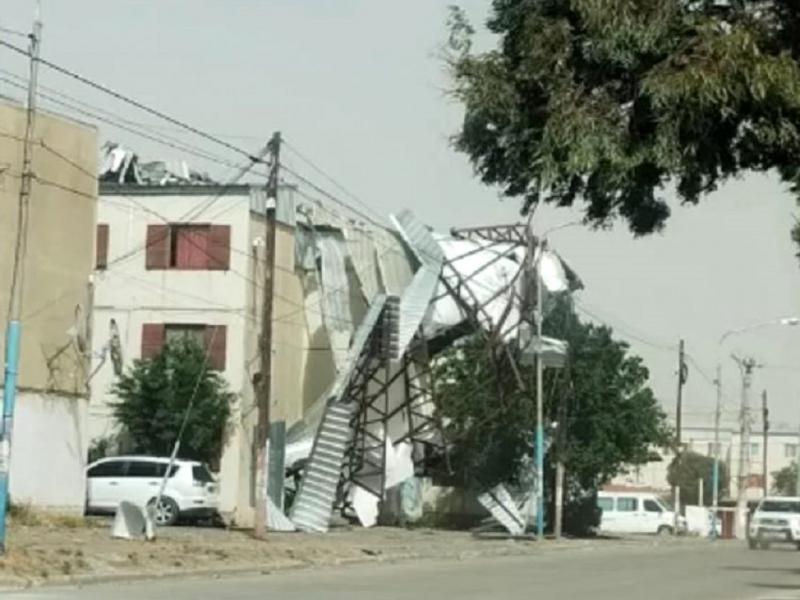 Alerta roja por temporal de viento en Comodoro Rivadavia y otras zonas de la Patagonia
