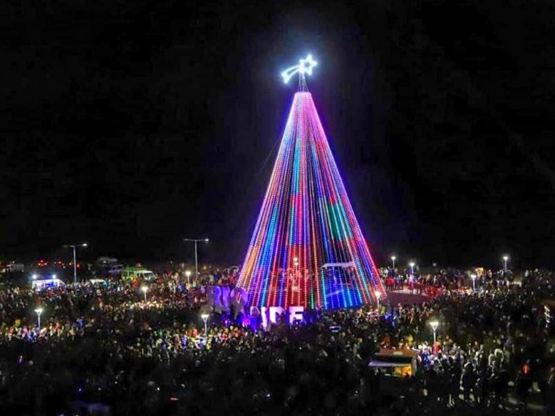 Cortes y desvos de calles por el encendido del rbol de Navidad 