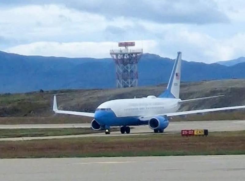 Un avi�n de la Fuerza A�rea de EEUU aterriz� en el aeropuerto de Ushuaia
