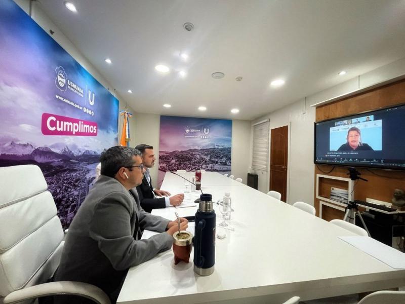 Vuoto particip� de un encuentro internacional de ciudades de puerta de entrada a la Ant�rtida 