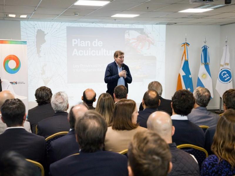 Tierra del Fuego present� su nuevo Plan Estrat�gico para el Desarrollo Acu�cola 