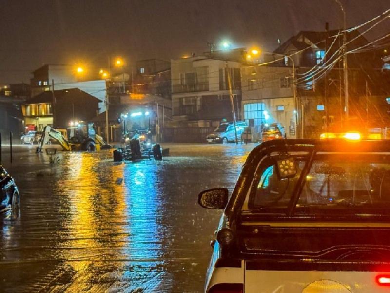 Se atendieron distintos requerimientos durante las intensas lluvias