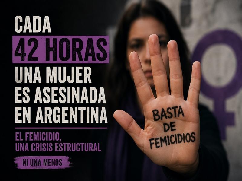 El femicidio, una crisis estructural en Argentina 