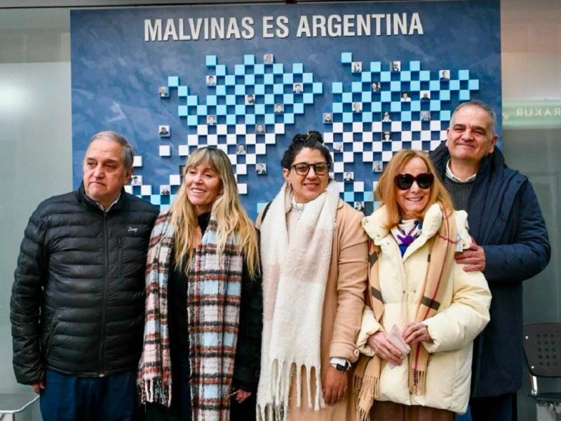 Senadores nacionales de recorrida en Tierra del Fuego