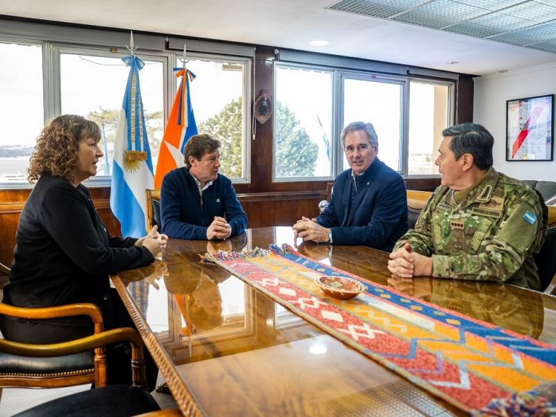 Melella reiter� la importancia estrat�gica de Tierra del Fuego y respald� la reactivaci�n del proyecto de la Base Naval Integrada