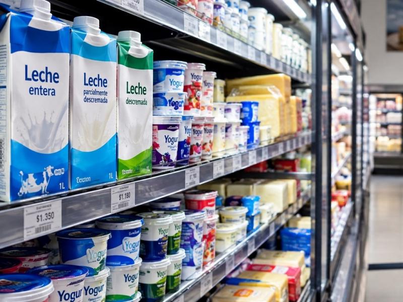 Cay� el consumo de l�cteos en agosto y las ventas ni se acercan a las de 2023