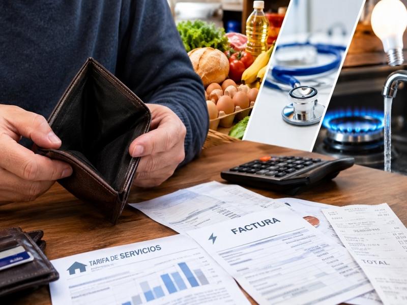 El 76% de quienes se endeudaron lo hicieron para pagar alimentos, salud, tarifas y servicios