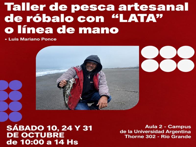 Segundo encuentro del Curso de Pesca Artesanal en la UNTDF