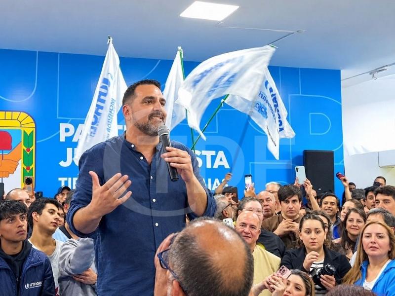 Vuoto inaugur� la sede de la Departamental del PJ en R�o Grande 