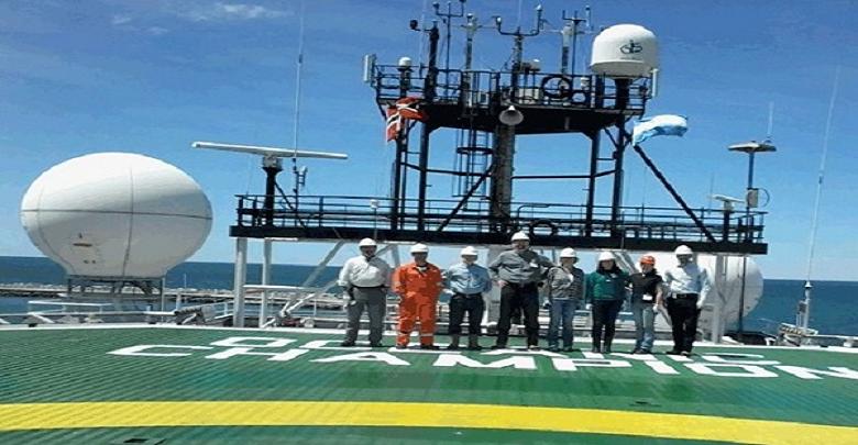 Enarsa realiza una campaa de prospeccin ssmica en un rea offshore frente a las costas de Chubut y Santa Cruz