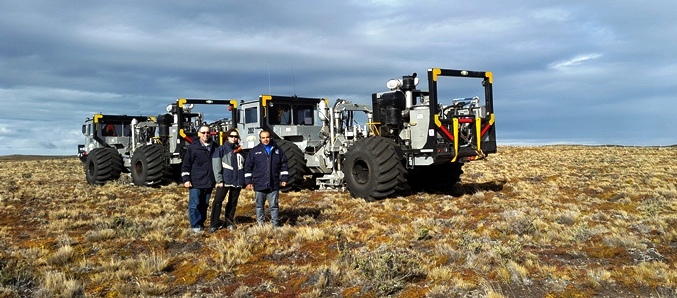 La empresa ROCH S.A. dio inicio a los trabajos de exploracin en Ro Grande, Tierra del Fuego