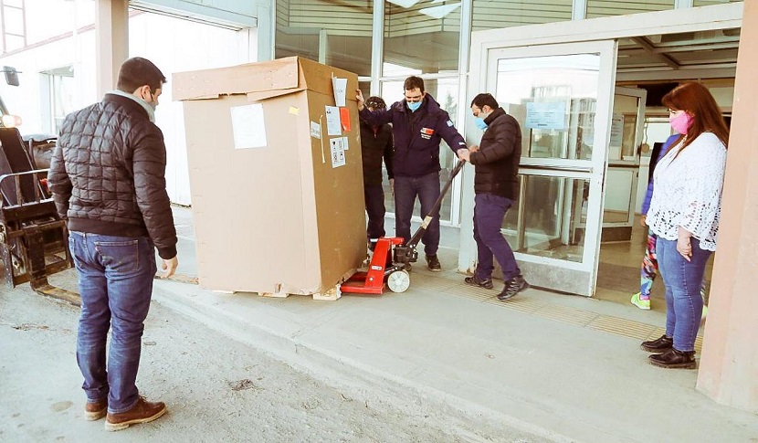 La Cabina de Bioseguridad Biolgica fue enviada por el Instituto Malbrn en el marco de la Red Nacional de Virus Respiratorios a la cual pertenece la provincia.