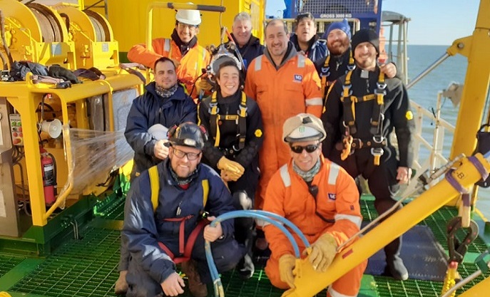 Si las condiciones climticas son favorables, terminada la segunda quincena de agosto va a estar operativa la monoboya, asegur Alejandro Aguirre, Secretario de Hidrocarburos de Tierra del Fuego. Foto: www.gremialesdelsur.com.ar.   