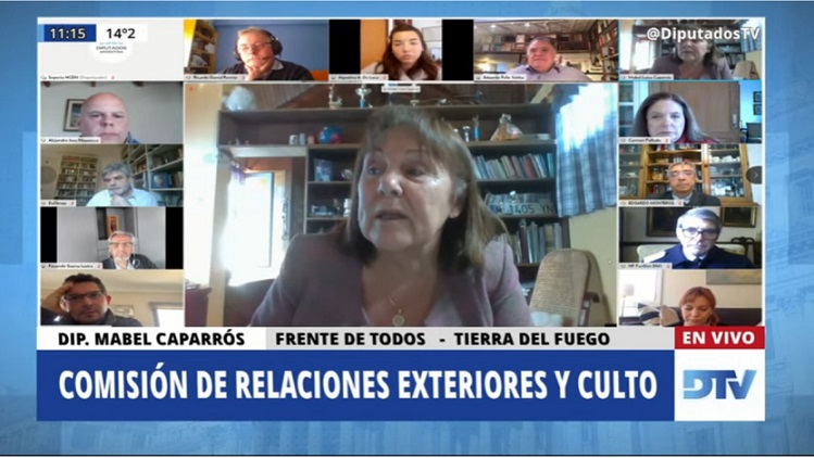 La Diputada nacional Mabel Caparrs solicito al Secretario de Malvinas, Antrtida y Atlntico Sur. Lic. Daniel Filmus, que contemple la posibilidad de poder trasladar al mbito educativo, el recorrido y trabajo que lleva a cabo la COPLA. 