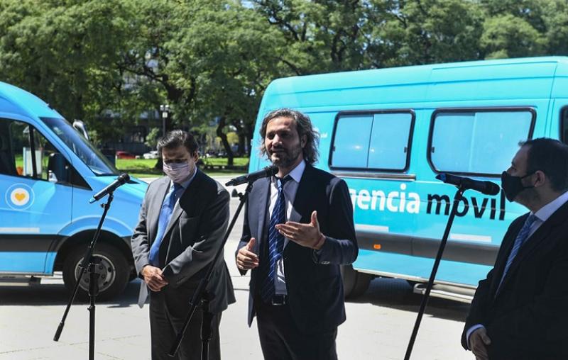 Esto no es una medida aislada, sino una poltica ms de un Gobierno que viene a poner el Estado cerca de la gente, resalt Claudio Moroni, Ministro de Trabajo, Empleo y Seguridad Social.