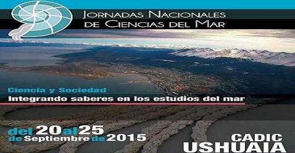 Del 21 al 24 de septiembre se realizarn en Ushuaia  las IX Jornadas Nacionales de Ciencias del Mar