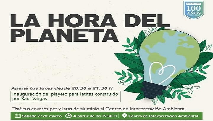 A partir de las 19.30 horas se va a estar inaugurando en el Centro de Interpretacin Ambiental una escultura de chatarra del ave playero rojizo para depsito de latitas. 