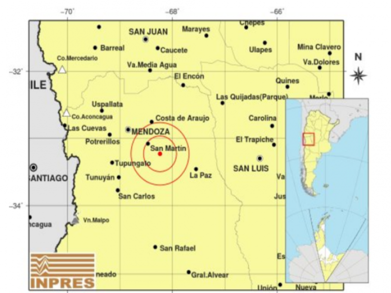 El fenmeno se produjo a las 4.53 horas de este mircoles 29 de setiembre y fue a 14 kilmetros de profundidad. No se reportaron daos ni vctimas.