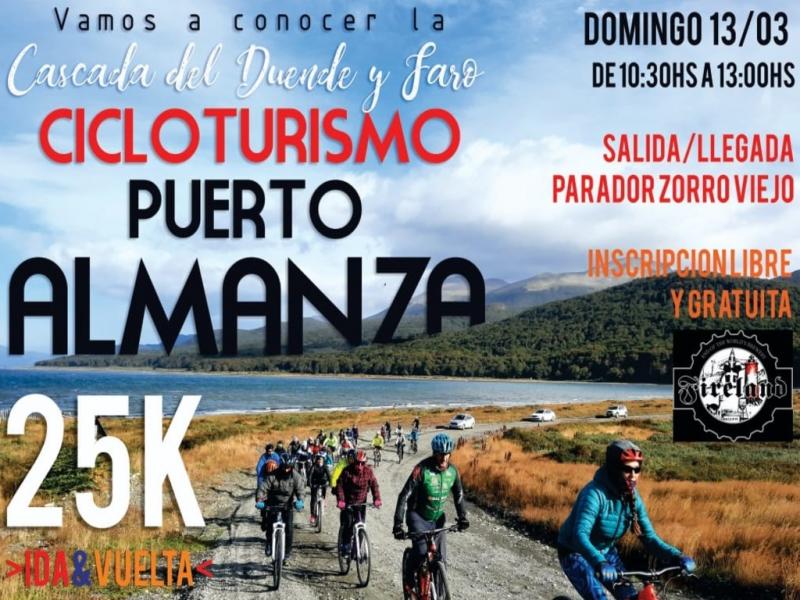 Puerto Almanza será el escenario de una nueva edición del Cicloturismo. El evento es organizado por el Parador Zorro Viejo en conjunto con La Biciposta, y es abierto a toda la comunidad.