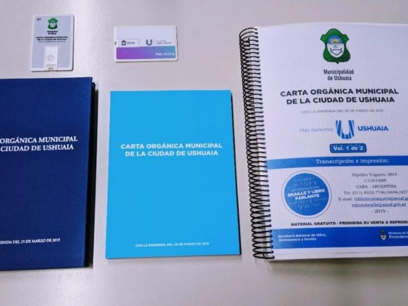 Frente Ms Ushuaia; FORJA; Juntos por el Cambio; la alianza transitoria Hacer un Nuevo Pas desde el Sur; las Alianzas y Frentes que se inscribieron para participar de la eleccin de Convencionales Constituyentes Municipales en Ushuaia. 