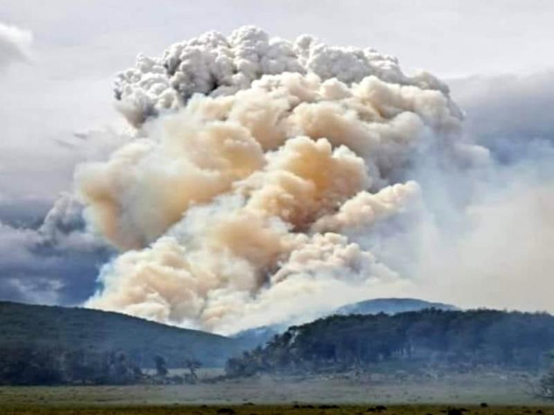 Durante la jornada se encuentran 40 personas en operativo directo con el resto de las fuerzas en sitio en apoyo (Guardaparques Provinciales, Bomberos y Defensa Civil Tolhuin, Proteccin Civil, Parques Nacionales, entre otros).