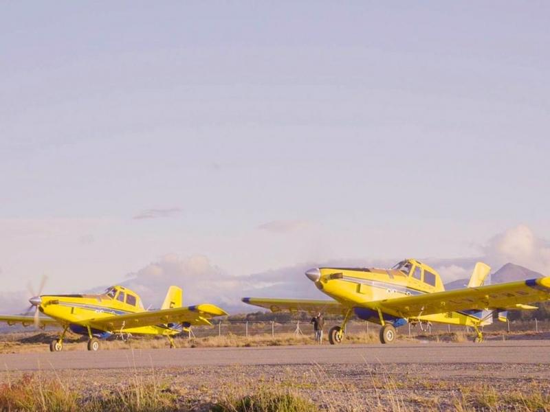 Esta contratacin de dos aeronaves, tiene que ver con aprovechar al mximo la ventana metereolgica actual que nos est permitiendo utilizar los aviones hidrantes para apoyar y hacer ms eficiente las acciones en terreno, indic Eugenia lvarez.