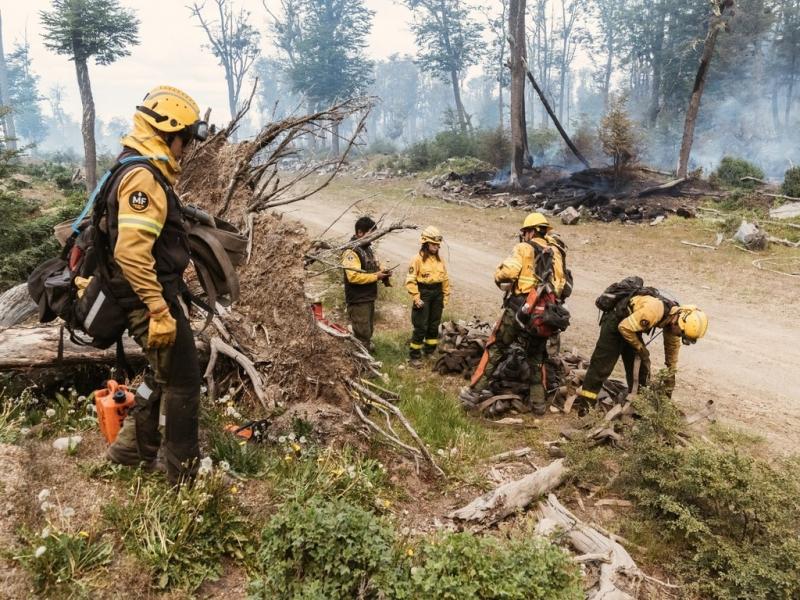 En el sector 3 (Isla Guanaco) se trabajar sobre la casa ubicada ms al sur, y se recorrer el sector para ver posibles efectos de la intensidad del viento pronosticada.