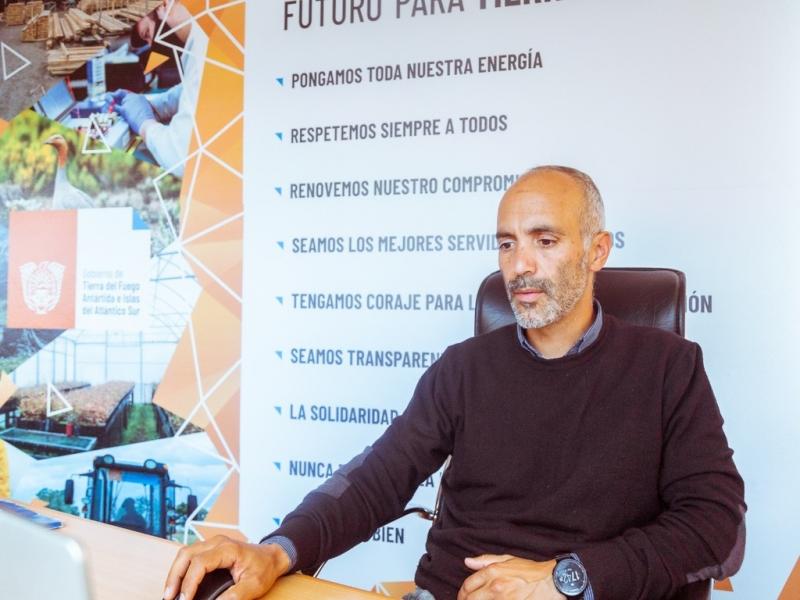“La estructura productiva que hoy tenemos aporta y puede seguir aportando a Tierra del Fuego y al país muchas cosas, y nosotros creemos que eso tiene que ser aprovechado”, remarcó Juan Ignacio García.
