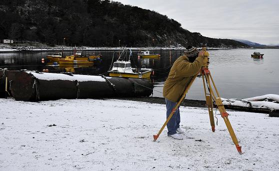 Realizan relevamiento para la concrecin de los Muelles de Pescadores Artesanales en Tierra del Fuego