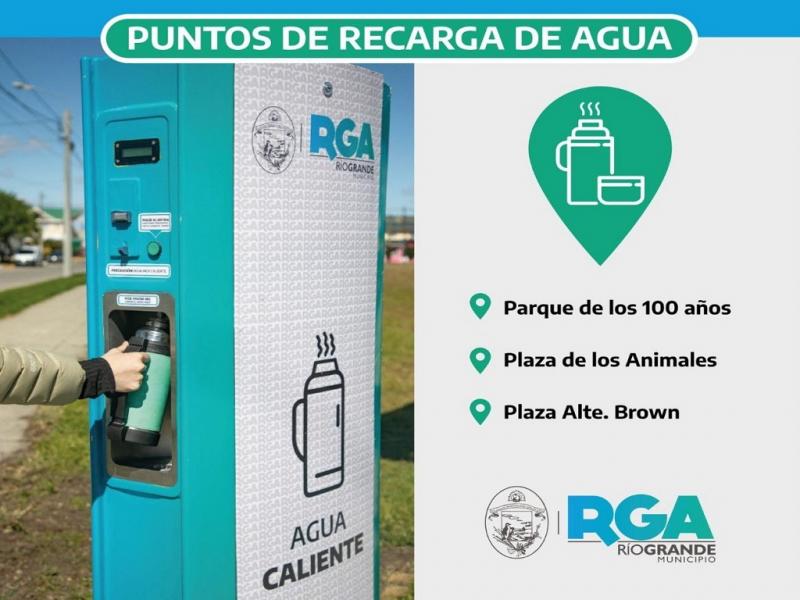 El Municipio de Ro Grande recuerda que los dispensers deben ser manipulados con el cuidado correspondiente para que todos los vecinos y vecinas puedan hacer uso de los mismos.