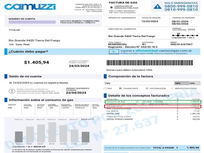 Otro dato importante es que, adems de este aumento, desde mayo se ajustarn mensualmente por el impacto del dlar en el precio del gas y por inflacin en las remuneraciones a transportistas y distribuidoras.