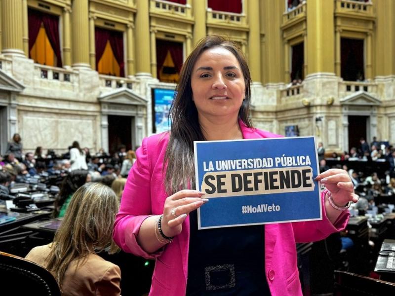 Si bien no nos nombr, dio a conocer esto en su alocucin, advirti Andrea Freites respecto a la elocucin del Diputado Nicols Massot del bloque Encuentro Federal al referirse al presupuesto nacional 2025.