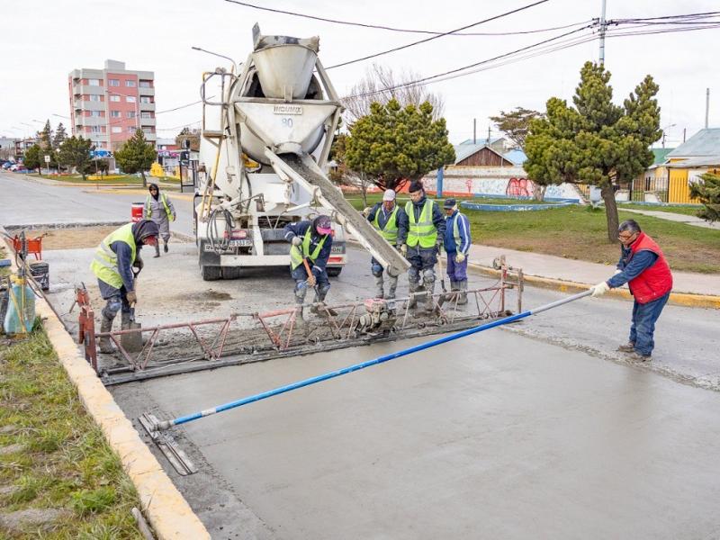 Estos trabajos contribuirn a mejorar considerablemente una de las principales vas que conecta la ciudad, destacaron desde el Municipio de Ro Grande.