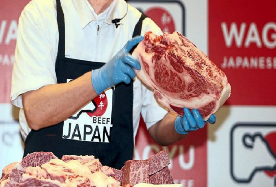 Los exportadores japoneses presentaron en Buenos Aires la autntica carne wagyu del archipilago asitico bajo el auspicio de empresarios nipones, socios argentinos y la asistencia de la Organizacin de Comercio Exterior del Japn), la Embajada Japonesa e