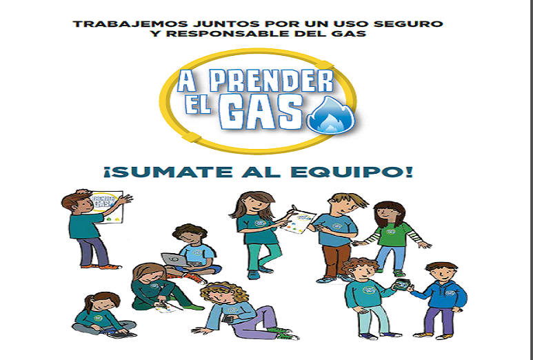 Renovando ao a ao el compromiso de contribuir a minimizar los casos de accidentes y de brindar herramientas para hacer un uso responsable del gas en los hogares, Camuzzi Gas lanz la 8 edicin del programa educativo A prender el gas.  