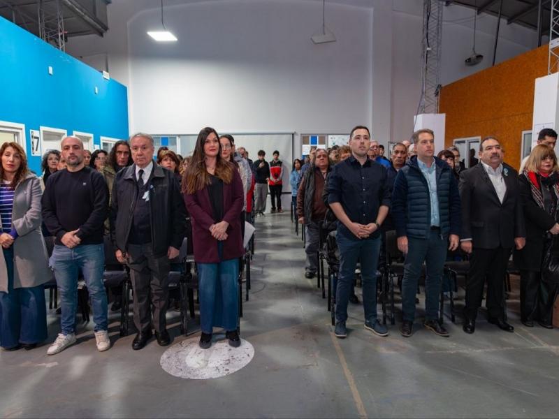 La actividad se llev� adelante en el Espacio Tecnol�gico de R�o Grande y fue impulsada por la Agrupaci�n TF-1 de ex trabajadores de YPF.