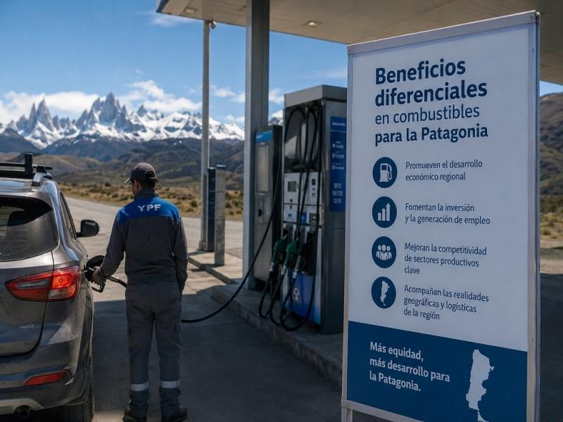 Carambia explic� que el tratamiento fiscal diferenciado para la Patagonia responde a condiciones geogr�ficas y clim�ticas particulares, donde el transporte automotor constituye una herramienta esencial para la vida cotidiana.