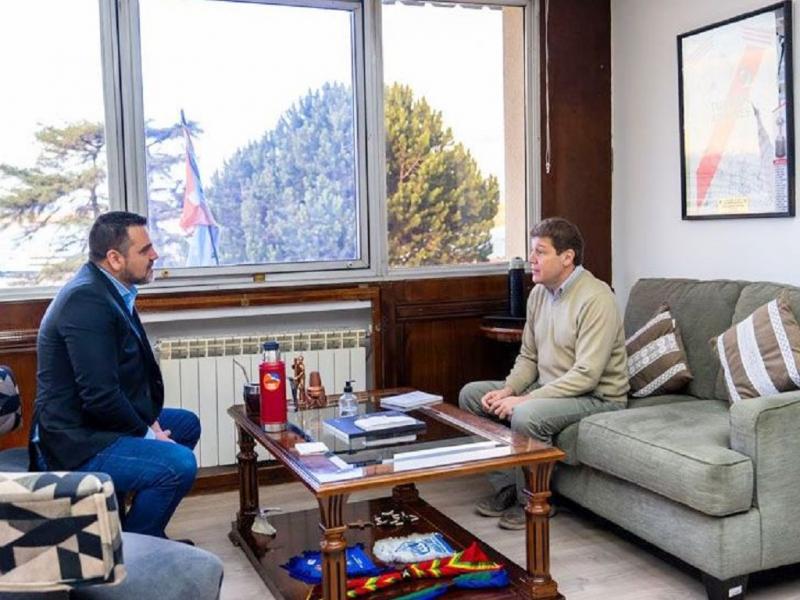 Melella y Vuoto repasaron la coyuntura econ�mica, marcada por la ca�da de los ingresos provenientes del Gobierno nacional y el impacto que esa situaci�n genera sobre las finanzas p�blicas.