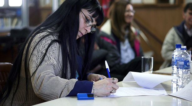 Mnica Acosta, Presidenta de la Cooperativa de Trabajo RENACER de la ciudad de Ushuaia